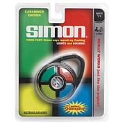 Simon Electronic Carabiner Key Chain